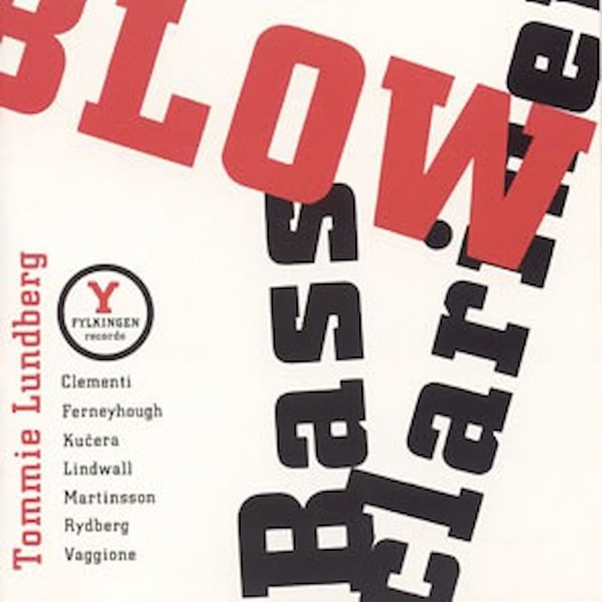 Record cover artwork for Blow